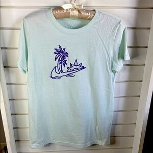 Nike Girls Mint Green Tee